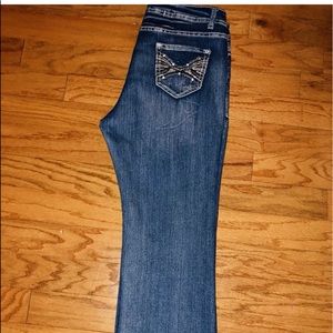 Jean Roz And Ali Bleu Denim Stretch Taille 2, Longueur 31, Neuf Avec étiquettes